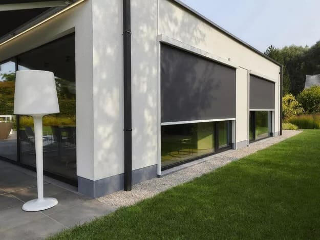 Stores Screen Enrouleur Gris